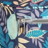 2Pcs Storage Bag 600D Oxford Cloth Printing MultiPocket Hand Strap