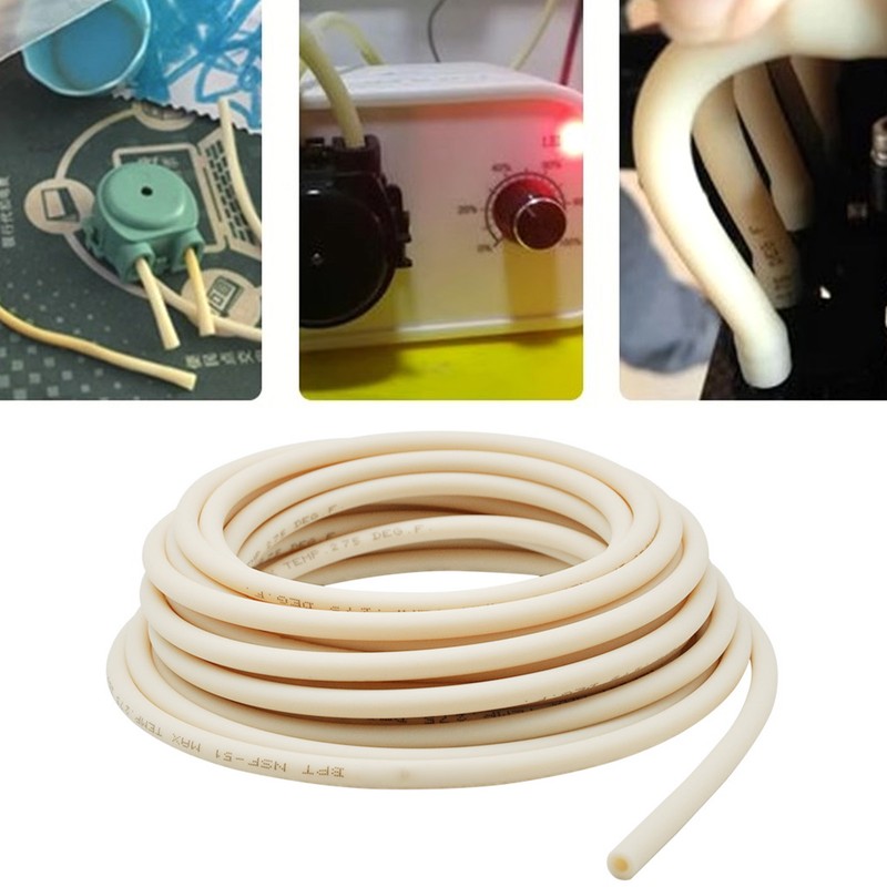 4 X 6mm BPT Peristaltic Pump Tube Rubber High Temperature