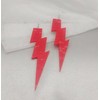 RUIZHEN Multicolor to Choose Acrylic Exaggerated Women Lightning Bolt Dangle