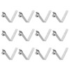 sourcing map Pack of 12 One Button Kayak Paddle Snap