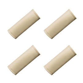 azumafy Assist Blip Cover Car Blip Cover Handle Cover Set of 4 Protective Cover Universal Velcro Anti-Scratch Anti-Slip Custom Handle (Beige)