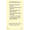 Saint Patrick Holy Card with Irish Blessing on The Back