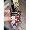 Coach NWT coach Roller Buckle Cut To Size Reversible Belt