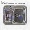 Echehi 2 Pack Sink Protector Mat, 40 x 30 cm