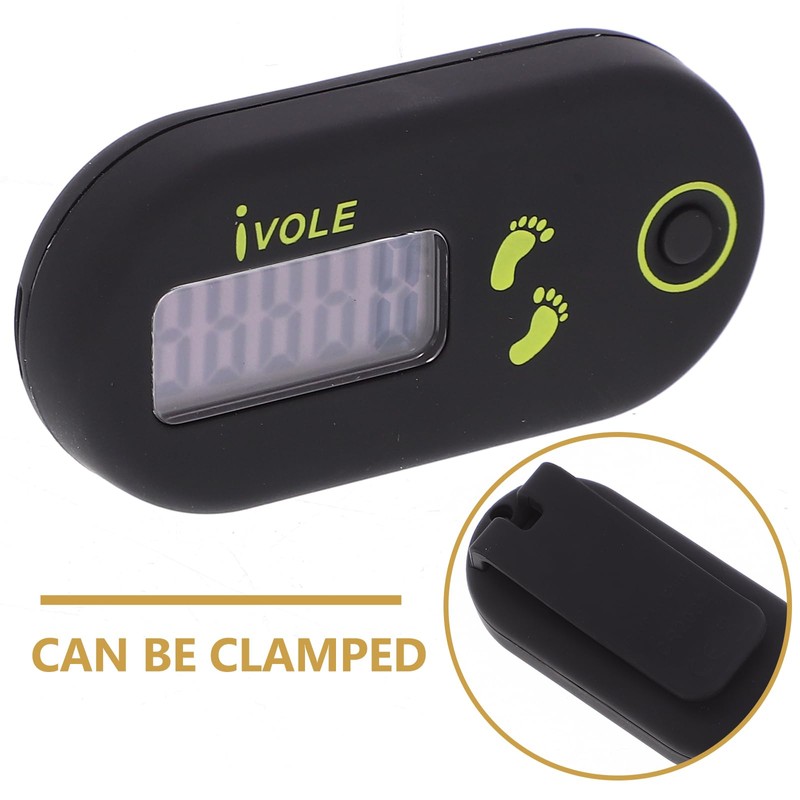 BESPORTBLE Pedometer for Walking, Single Function 3D Electronic Accurate Pedometer