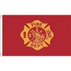 Fire Department Flag - 5 x 3 FT - 100%