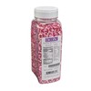 DECOPAC Valentine's Day Quins, 18oz, Fancy Sprinkles In Heart Shapes,