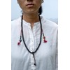 Tibetan Mala Dark Yak Bone Mala 108 Beads for Meditation