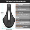 YERUUE Bicycle Saddle Men and Women Ergonomic MTB Bicycle Saddle