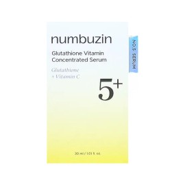 넘버즈인 Whitening Pore Ampoule Numbers In No. 5 Glutathione C Trace Ampoule 30ml / 화이트닝 모공앰플 넘버즈인 5번 글루타치온C 흔적 앰플 30ml
