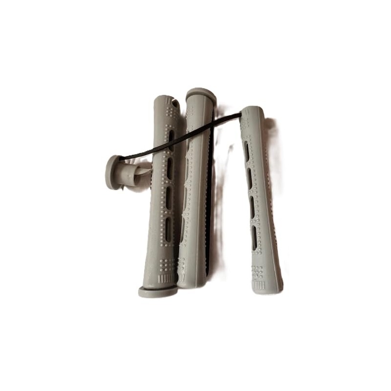 Plastic curls for perm with elastic band, set of 40