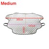 Windshield Snow Cover, Car Windshield Snow Ice Cover Magnets, 4