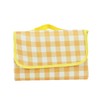 CHENGZI Thickened picnic mat outdoor lawn camping portable (Yellow)
