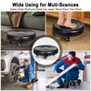 FLOLXNB Low Roller Seat Wheel Stool Chair, Rolling Stool with