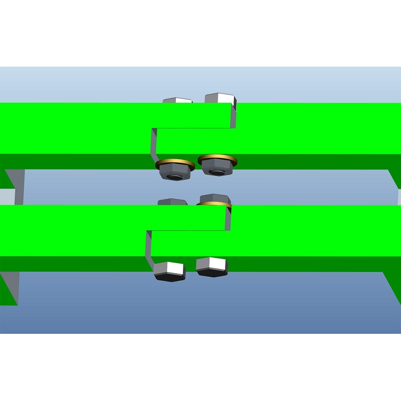 Aopin M8 x 35mm Hex Bolt Screw Grade 5.8 Stainless