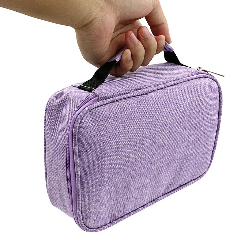 IGNPION Large Pen Pencil Case Stationery Pouch Bag Case for