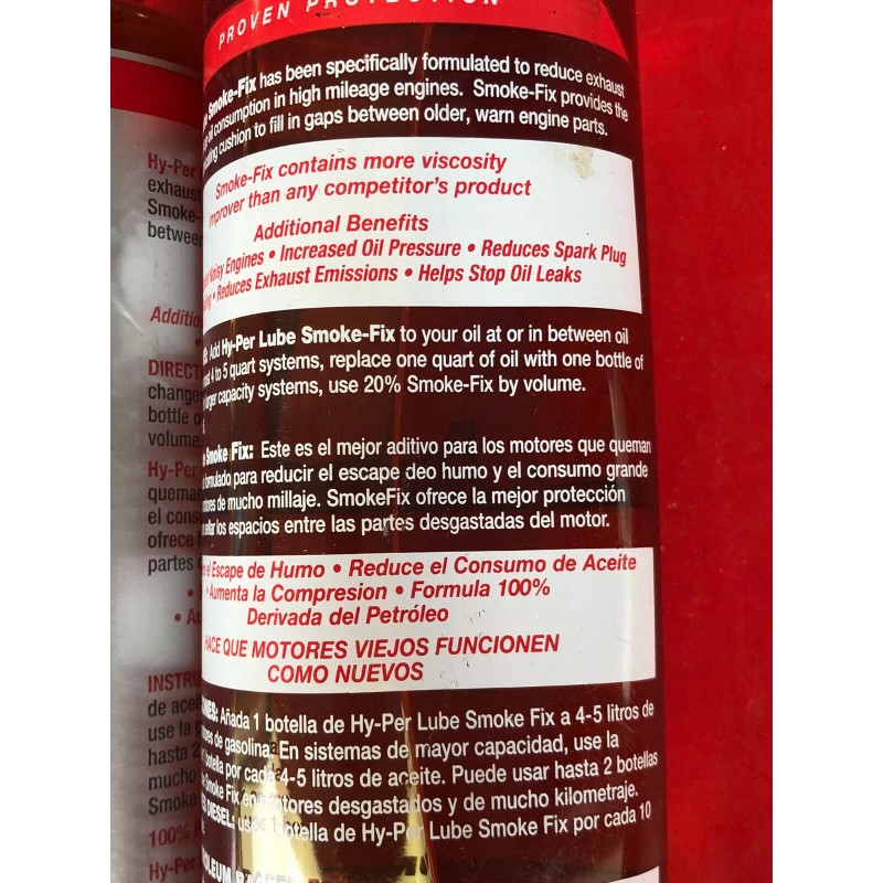 Hy-Per Lube 2 HY-PER LUBE HSF220 THE ULTIMATE SMOKE FIX