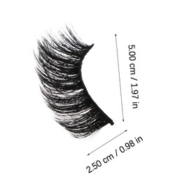 BIUDECO Artificial Eyelashes for Women Dense Makeup Accessory Durable Safe Material for Daily Use Parties Natural Look of Lashes for Stunning Eye Makeup