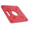 Trimming Flip Board Aluminum Alloy Router Table Plate Universal Woodworking