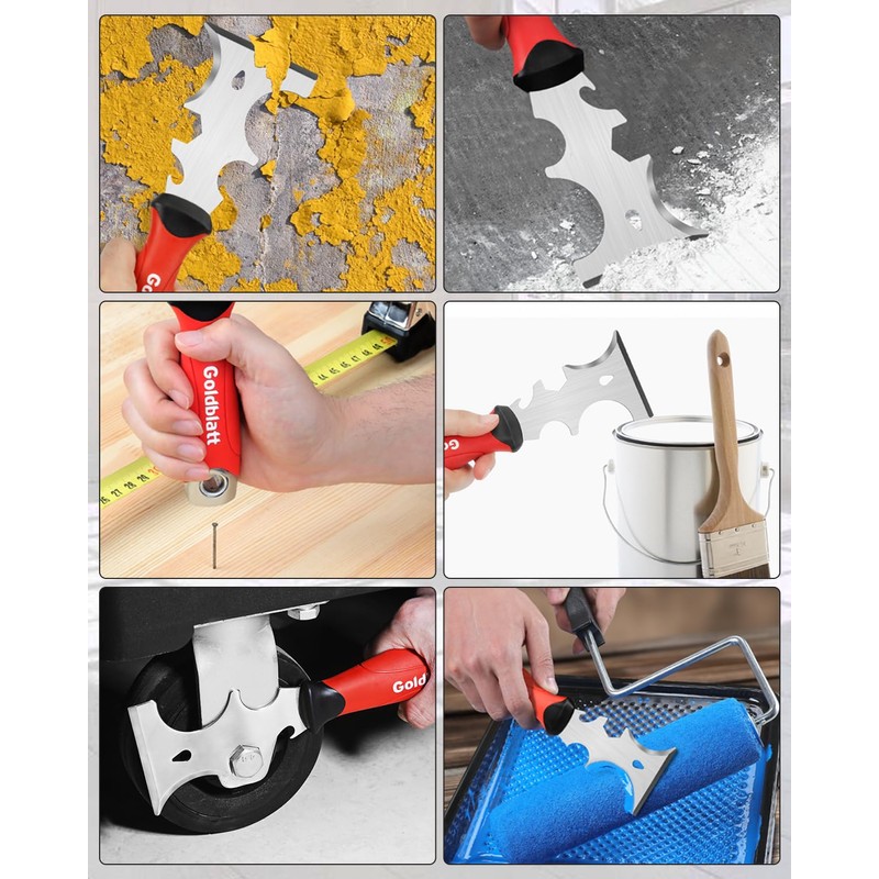 Goldblatt Drywall Hand Tool Kit - 14 in 1, 6