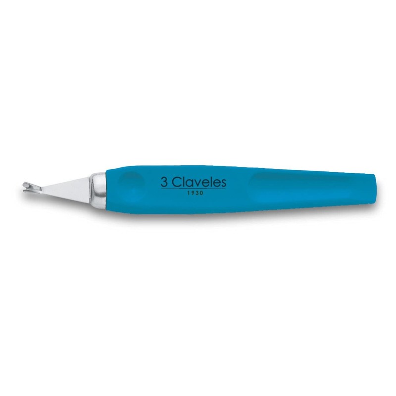 3 Claveles 12352 Cortacuticulas Stainless Steel 10 cm