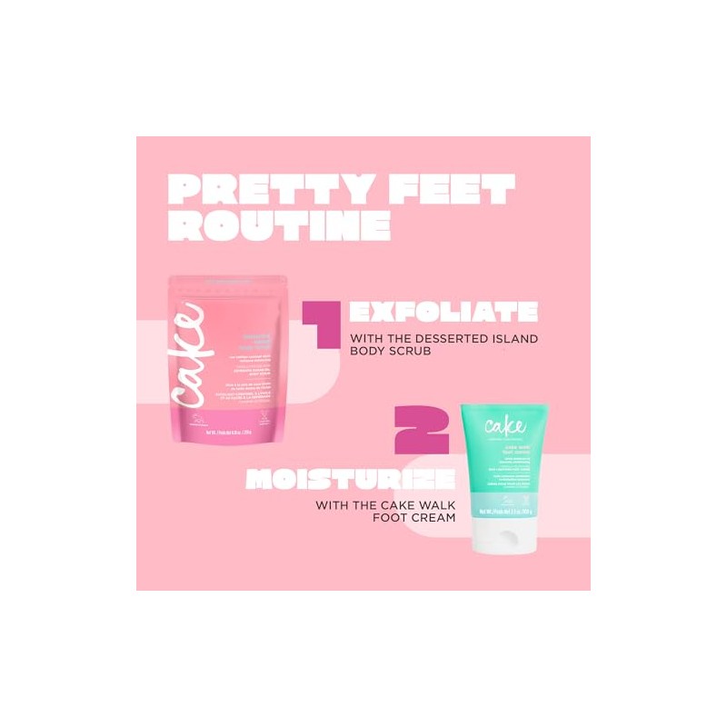 Cake Beauty Walk Triplemint Foot Creme
