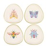 Something Different Wholesale Set of 4 Floral Bug Trinket Dishes