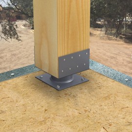 Simpson Strong-Tie ECB66 ECB 2-in. Standoff Elevated Column Base for 6x6