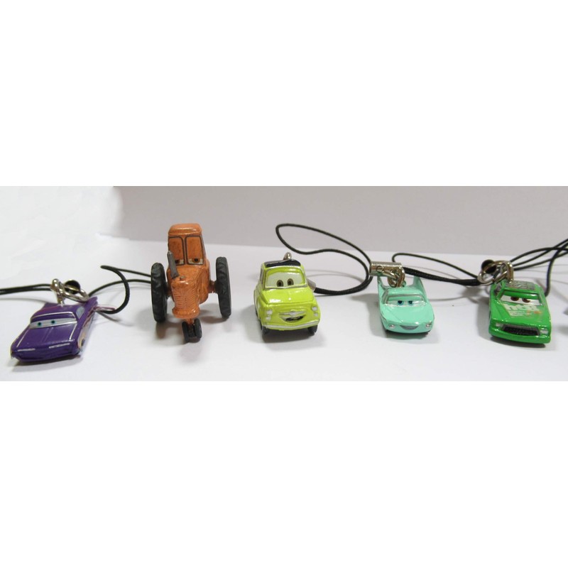 Gashapon – Complete Set of 8 Mini Figures Cars Luigi