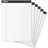 Dynta Legal Pads 8.5 x 11 Writing Notepad, 6 Packs