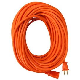 Master Electrician 02208ME 50-Feet Round Vinyl Extension Cord, Orange