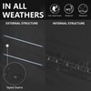 33,000ft Men's Rain Pants, Waterproof Rain Over Pants, Windproof Outdoor