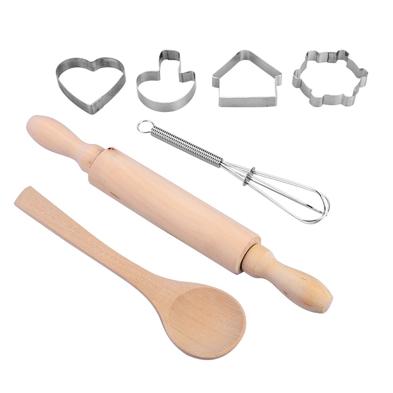 Children Chef Set DIY Cooking Baking Suit Toys Set Pretend