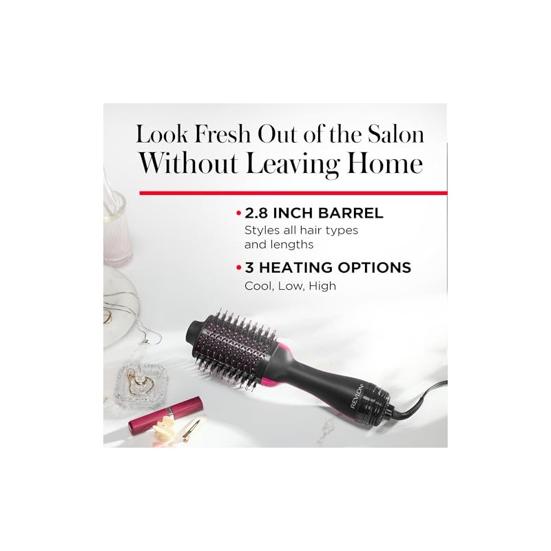 Revlon One-Step Volumizer, Negro