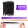 IIFLYDSFA Afro Kinkys Bulk Human Hair 18 Inch 2 Packs