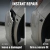 Pack of 100 Nylon Car Mounting Clips, Expansion Rivets and