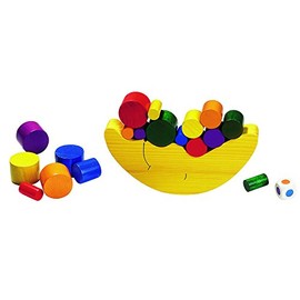 Goki HS540 Baby Balancing Game Moon, Mixed