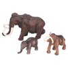 Mammoth Model Simulated Figurine Realistic Plastic Mammoth Toys for Animal