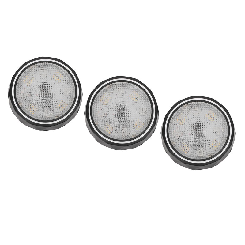 RGB Puck Lights with Remote Control Battery Powered Easy To