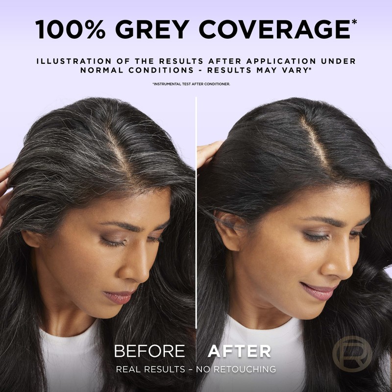 L'Oréal Paris Excellence Cool Crème Permanent Hair Dye, Radiant At-Home