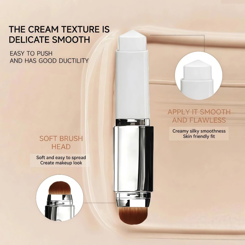 Hestia Color Changing Foundation Stick - 2-in-1 Korean Makeup Stick
