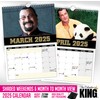 The Calendar King // Steven Seagal - A4 Size 2025