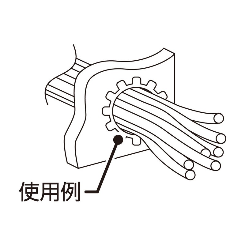 協和ハーモネット 自在ブッシング TG-016 253mm×5本