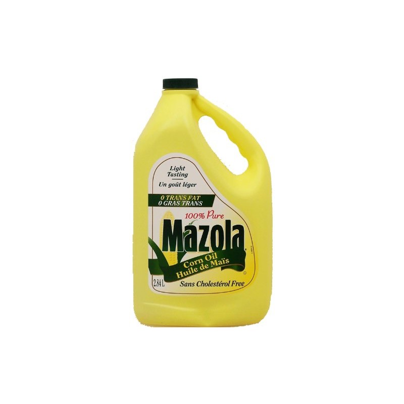 Mazola corn oil, 2.84-liter plastic bottle