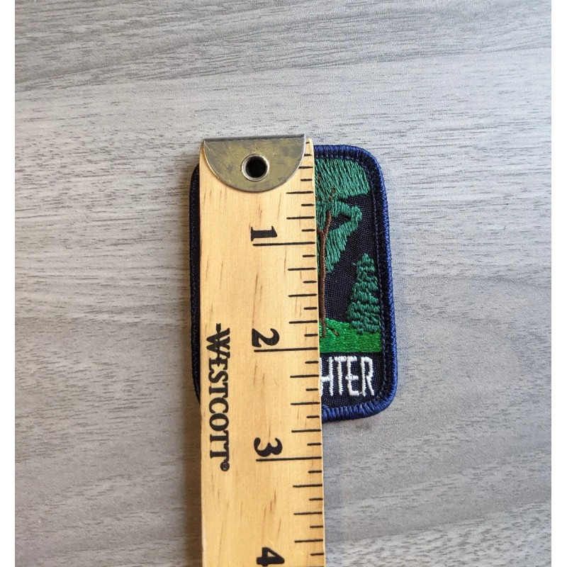 Scout Patch Overnighter Camping Patch Camping wilderness outdoors Trees