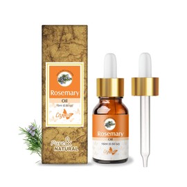 Crysalis Rose Mary (Salvia Rosamarinus) Oil |100% Pure & Natural Undiluted Essential Organic Rosemary Oil Intense Moisturizer Deeply Hydrates Skin & Lighten Up Stretch Marks Controls Sebum 15ml