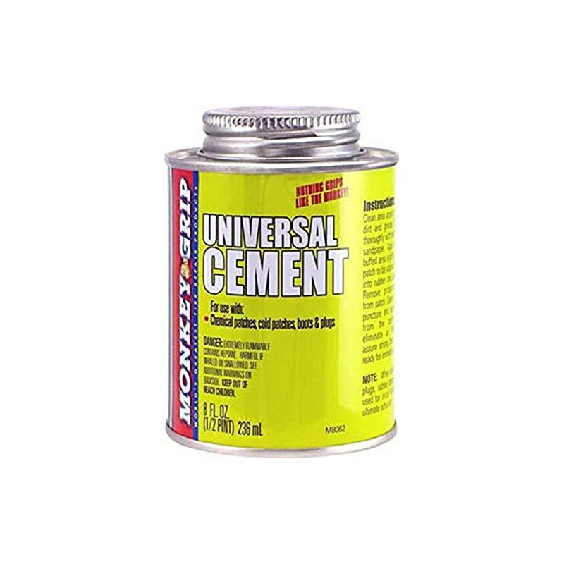 Bell Automotive 22-5-08062-M Monkey Grip Rubber Cement, 1/2 Pint