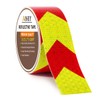 AISEY Reflective Tape Waterproof High Visibility Red & Yellow, Industrial