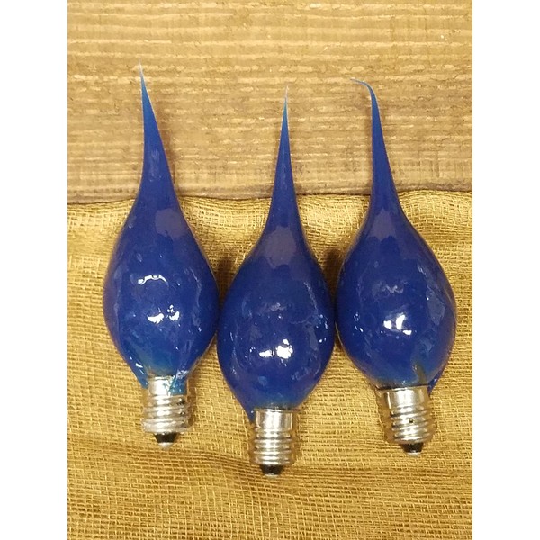 On The Bright Side Silicone Dipped 5 Watt Light Bulb - Pack of 6 - Dark Blue
