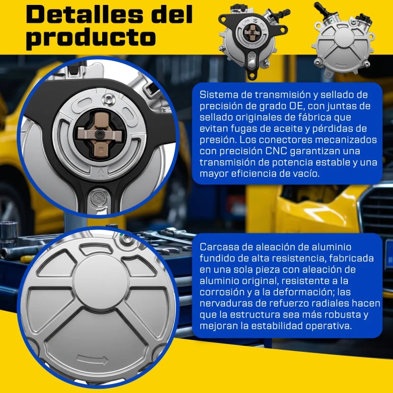 Bomba De Vacío De Frenos Booster Onix 1.0 1.2 2021